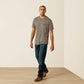 Ariat Paintriot Classic Fit T-Shirt in Smoked Pearl