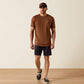 Ariat BBQ Smoke Classic Fit T-Shirt in Soft Silt