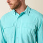 Ariat VentTEK Outbound Classic Fit Shirt in Aqua