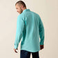 Ariat VentTEK Outbound Classic Fit Shirt in Aqua