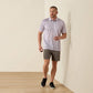 Ariat All Over Print Classic Fit Polo in White Island Mini Print