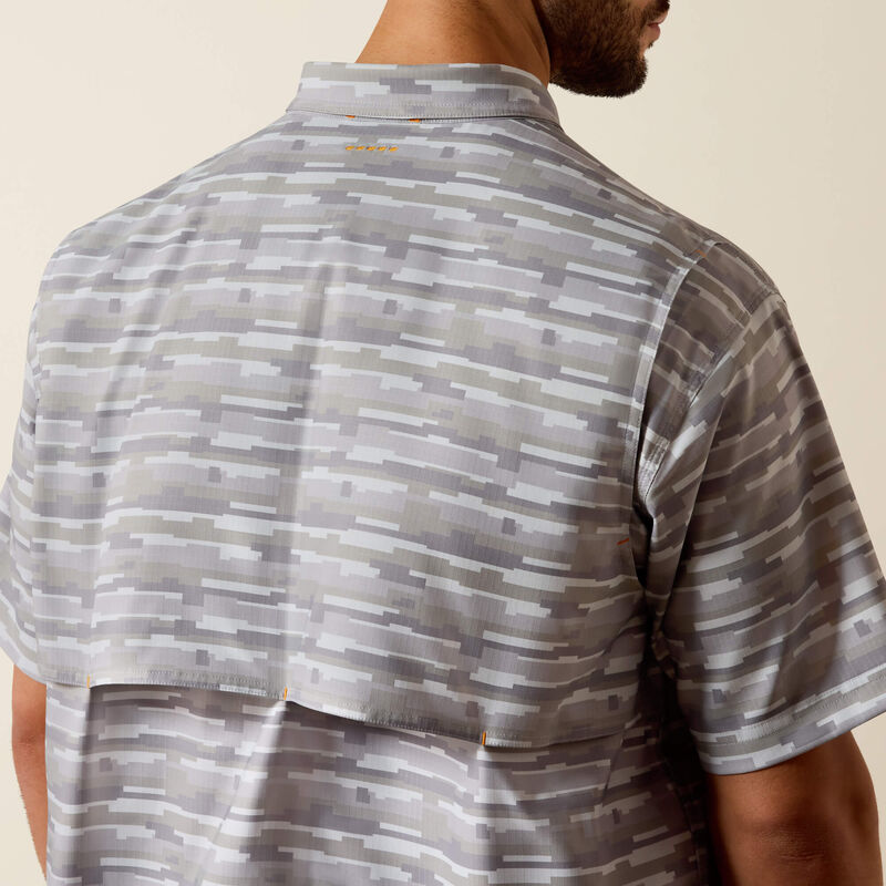 Ariat Rebar Made Tough VentTEK DuraStretch Work Shirt in Micro Chip Print