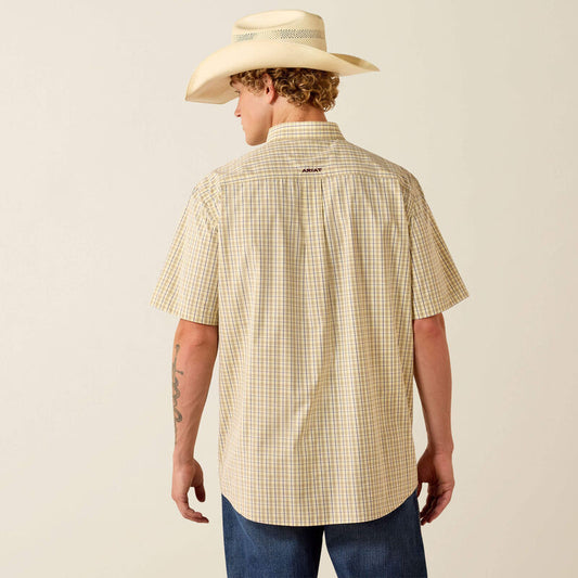 Ariat Pro Series Preistly Classic Fit Shirt in Sunlight Plaid