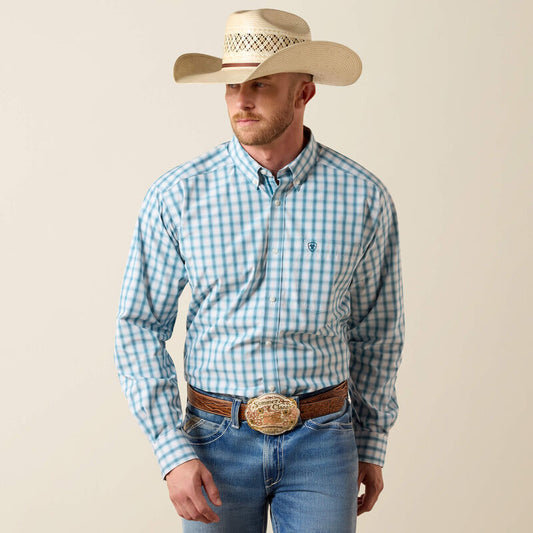 Ariat Pro Series John Classic Fit Shirt in Corsair Plaid