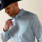 Ariat Everything Classic Fit Shirt in Crystal Blue Plaid