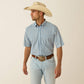 Ariat Pro Series Tre Classic Fit Shirt in Blue Shadow Stripe