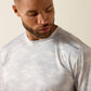 Ariat Rebar Sunblocker Printed Long Sleeve T-Shirt in Micro Chip