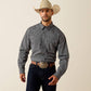 Ariat Pro Series Tobin Classic Fit Snap Shirt in Black Plaid