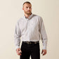 Ariat Wrinkle Free Cory Classic Fit Shirt in White Stripe