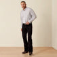 Ariat Wrinkle Free Cory Classic Fit Shirt in White Stripe