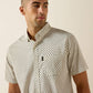 Macsen Modern Fit Shirt in Pristine Diamond Points Print