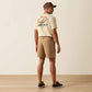 Ariat Tek 7" Short in Silver Mink