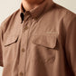 Ariat Printed VentTEK Outbound Classic Fit Shirt in Khaki Southwest Cross Print