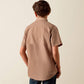 Ariat Printed VentTEK Outbound Classic Fit Shirt in Khaki Southwest Cross Print