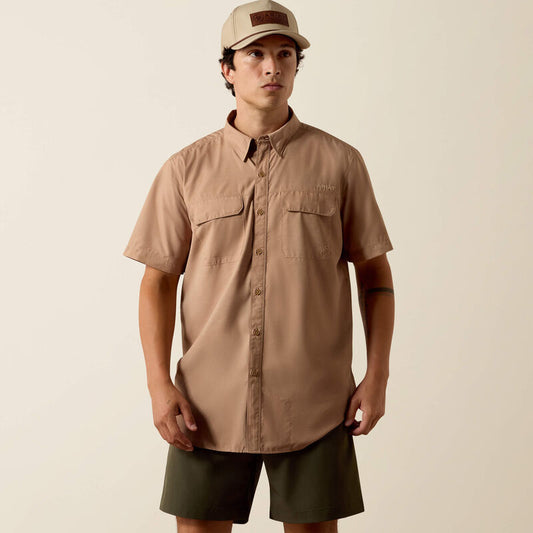 Ariat Printed VentTEK Outbound Fitted Shirt in Cartouche