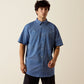Ariat Printed 360 Airflow Classic Fit Shirt in Blue Quartz