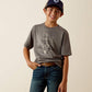 Ariat Desert Badge Tradition T-Shirt in Smoked Pearl