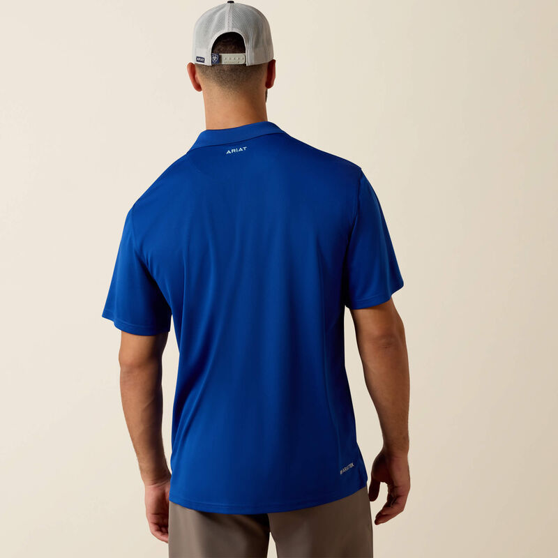 Ariat TEK Polo in Blue Quartz