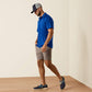 Ariat TEK Polo in Blue Quartz