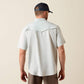 Ariat Western VentTEK Classic Fit Shirt in Aqua Heather