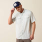 Ariat Western VentTEK Classic Fit Shirt in Aqua Heather