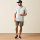 Ariat Western VentTEK Classic Fit Shirt in Aqua Heather