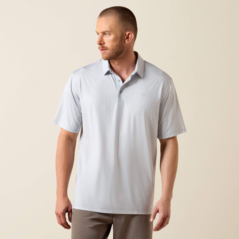 Ariat 360 Airflow Polo in Eileen Gray