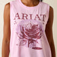 Ariat Canyon Rose Tank in Pirouette