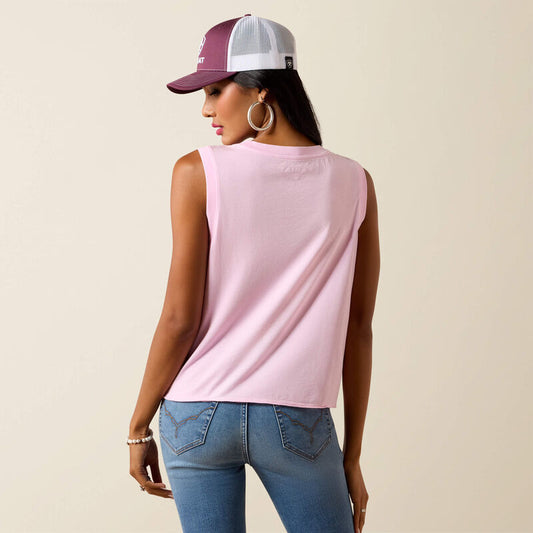 Ariat Canyon Rose Tank in Pirouette