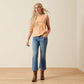 Ariat Wild Roper Tank in Orange Chiffon