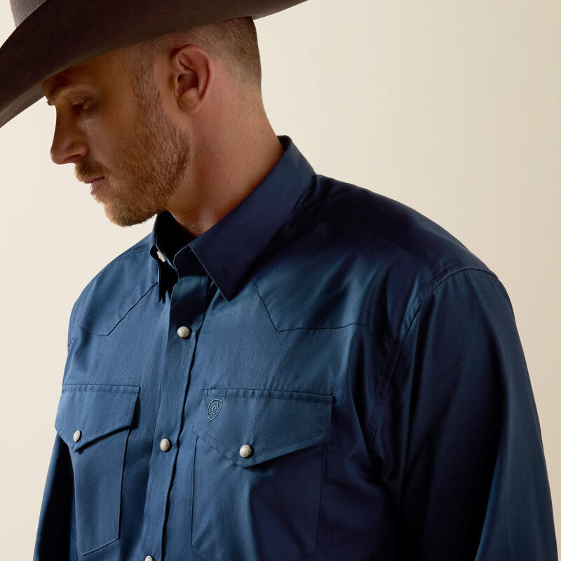 Ariat Lightweight Twill Classic Fit Shirt in Key Largo
