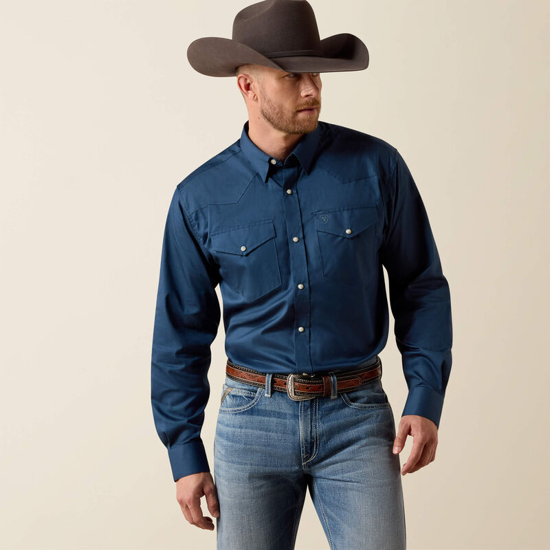 Ariat Lightweight Twill Classic Fit Shirt in Key Largo