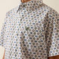 Ariat Seton Shirt in White Southwest Motif Print
