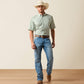 Ariat Wrinkle Free Worthington Classic Fit Shirt in Laurel Green Southwest Print