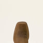 Ariat Sport Big Country Wide Square Toe Cowboy Boot in Mustang Brown & Smokey Cream