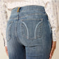 Ariat High Rise Vera Slim Trouser Jeans in Greyson