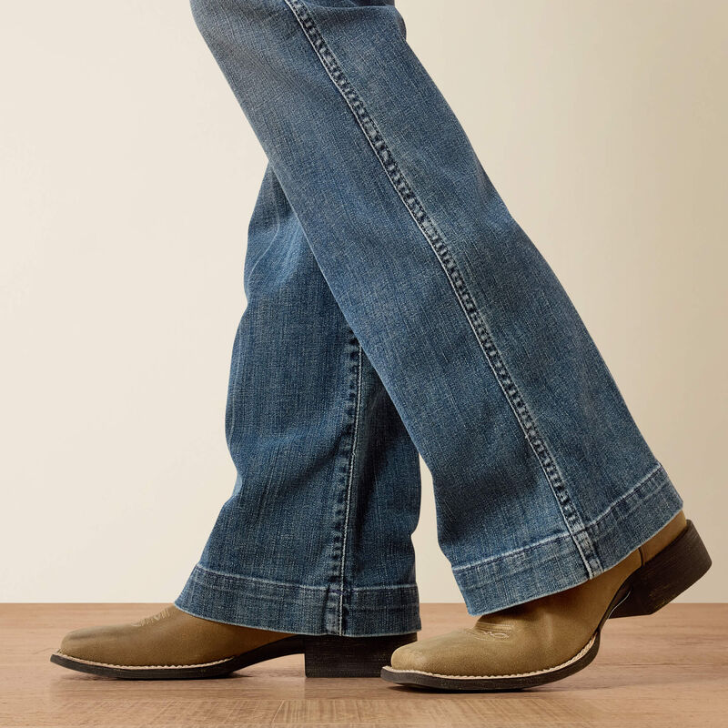 Ariat High Rise Vera Slim Trouser Jeans in Greyson