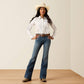Ariat High Rise Vera Slim Trouser Jeans in Greyson