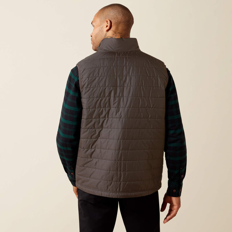 Ariat Rebar Cordura Ripstop Lightweight Insulated Vest in Caribou