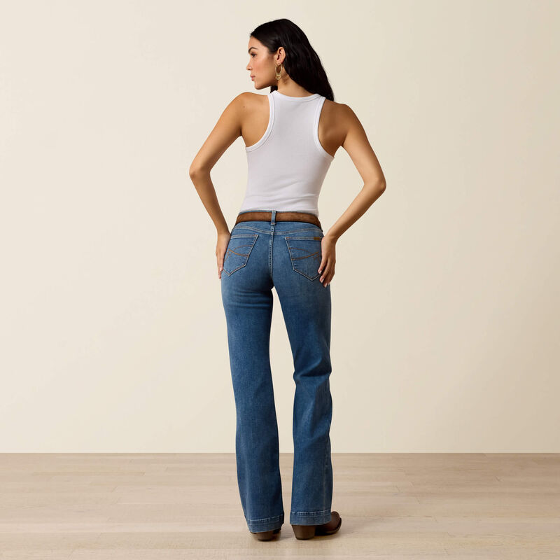 Ariat Perfect Rise Revel Vilma Ultrastretch Trouser Jeans in Sky Valley