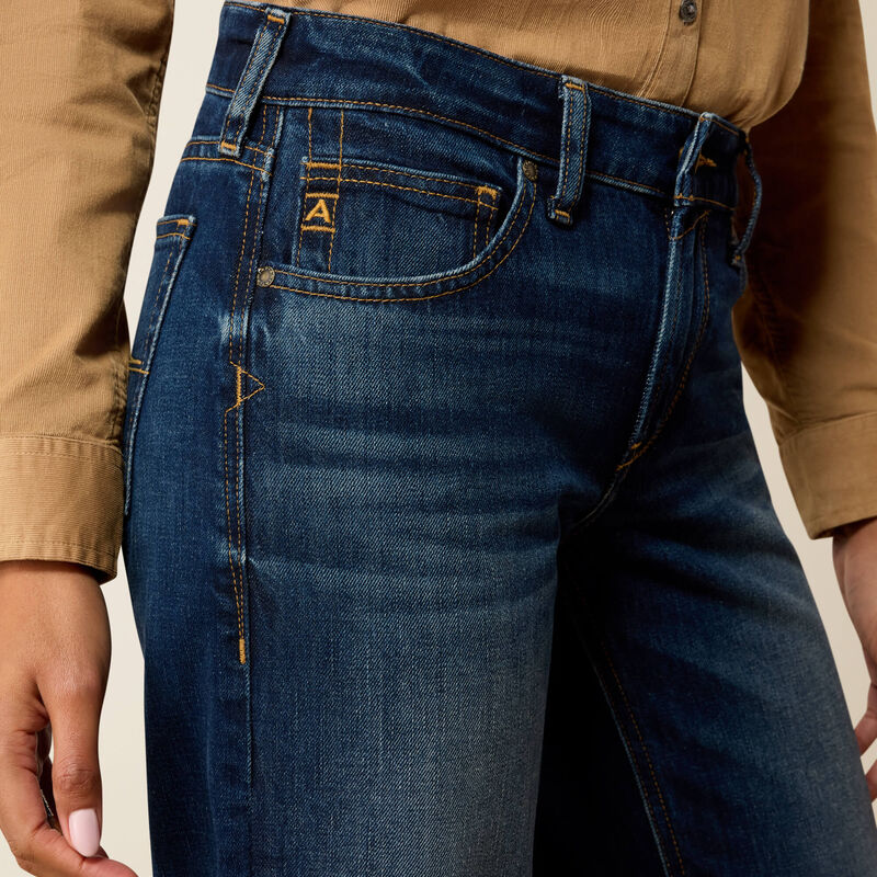 Perfect Rise Petra Flipside Wide Leg Jeans in Atmore