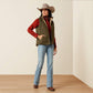 Ariat Dilon 2.0 Reversible Insulated Vest in Ivy Green/Wild Horses