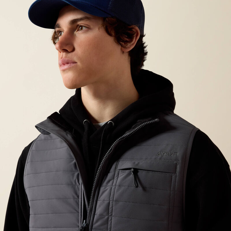 Ariat Wylie Vest in Iron Gate
