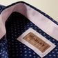 Ariat Wrinkle Free Wes Classic Fit Shirt in Maritime Blue Geo Print