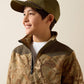 Ariat Basis Fleece Pullover in Savannah Tan Camo