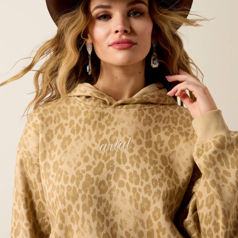 Ariat Essential Hoodie in Faded Leopard