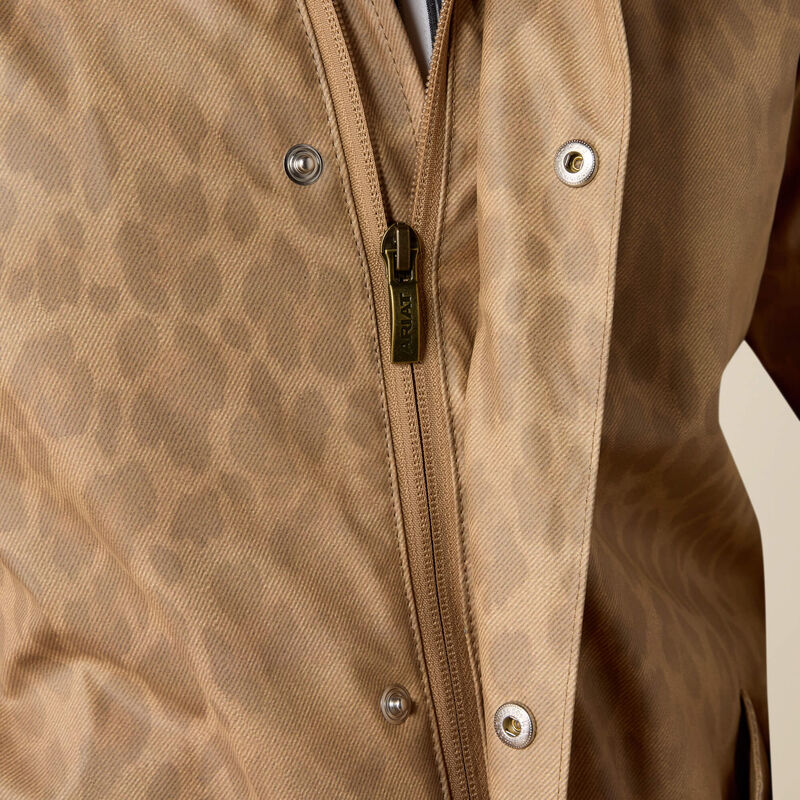 Ariat Drizzle Rain Coat Faded Leopard