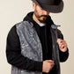 Ariat  Logo Softshell Vest Gray Camo