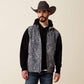 Ariat  Logo Softshell Vest Gray Camo