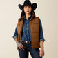 Ariat Grizzly Quilted Vest in Dachshund